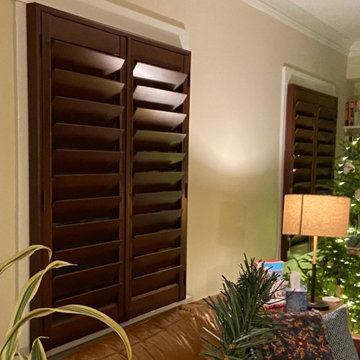 Stained Plantation Shutters