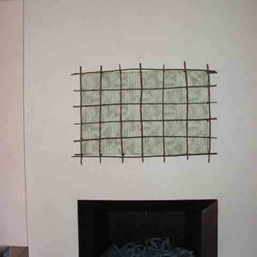 Catherine Aman fireplace