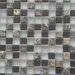 Emperador Glass Mosaics - Mosaic Tile