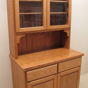 Hallmark Glass Honeymoon Hutch