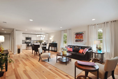 Living room photo in Austin