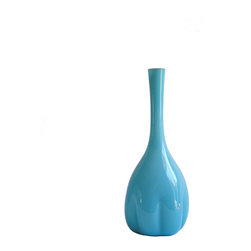 ELME GLASBRUK BLUE BUD VASE - Vases