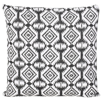 Jordan Modern Handcrafted Fabric Throw Pillow