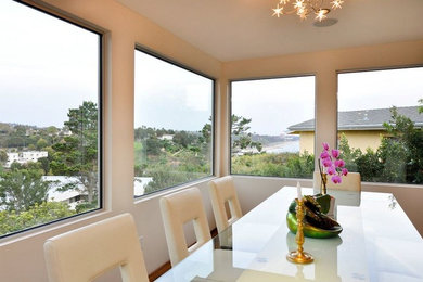 Inspiration for a dining room remodel in Los Angeles
