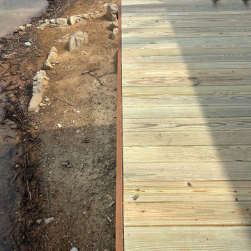 New Joists and Decking Boards