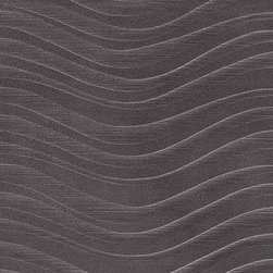 Black Onda - Decorative & Border Tiles
