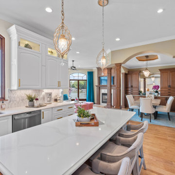 Pewaukee Lake - Kitchen Remodel and Dining Room Updates