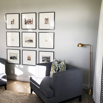 Blue & White Music Room