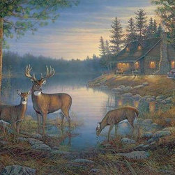 Quiet Places Wall Mural (small) - Wallpaper