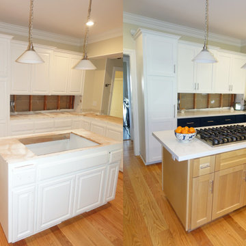Orinda reface with Shaker doors