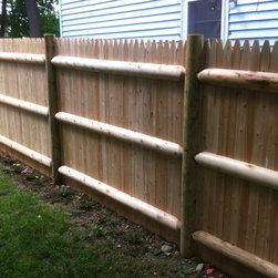 Cedar Stockade fence - Products