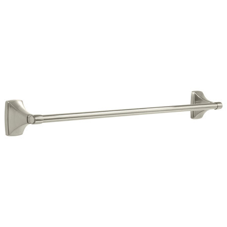 Amerock, Clarendon 24", 610mm, Towel Bar, Satin Nickel