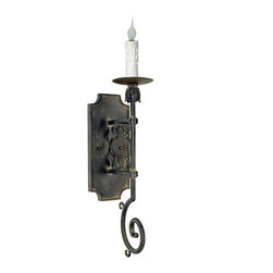 SC-127 Custom Hand Made Iron Sconce - Wall Sconces