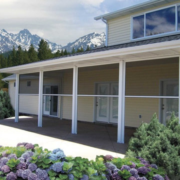 Retractable Screen for Large Opening