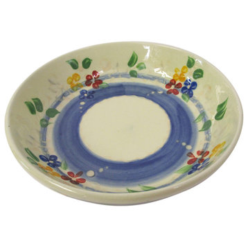Souleo e Provence Bowl, Cream, Blue