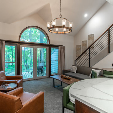 Full Condo Renovation: Basic 80's to Rustic Transitional