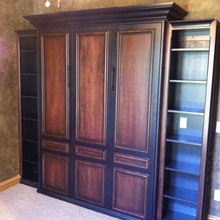 Murphy bed and cabinets