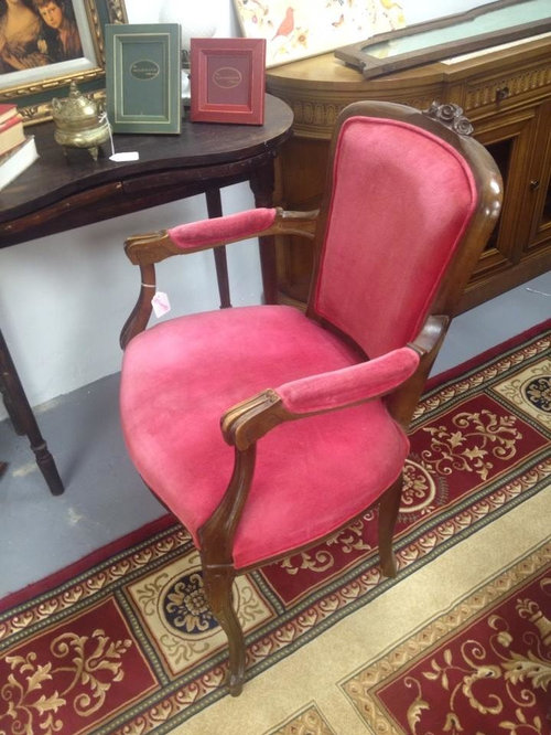 Reupholstering a Louis Chair for living room