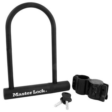 Master Lock 8170D U-Lock Bike Lock, 4" x 8"
