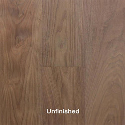 Unfinished Walnut Clear Engineered Floors - Engineered Wood Flooring