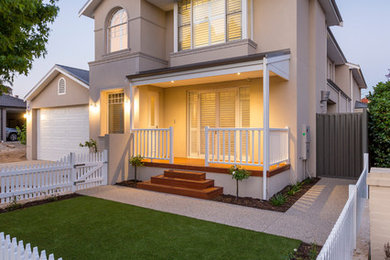Photo of a transitional exterior in Perth.