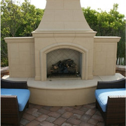 Grand Phoenix Outdoor Fireplace - Outdoor Fireplaces
