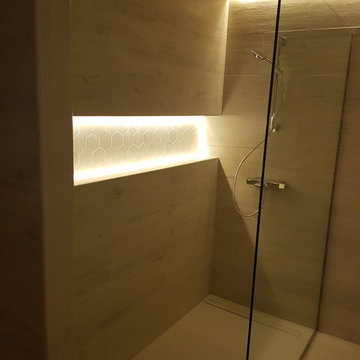 Master, two bathroom and powder room remodelling