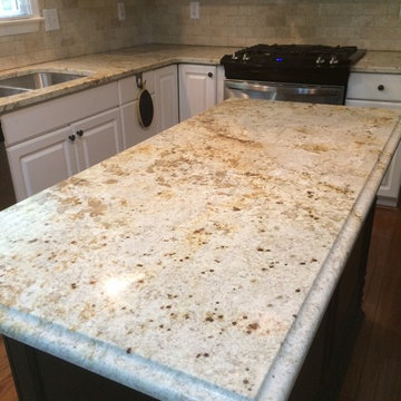 Updating White "Builder Grade" Kitchen Cabinets
