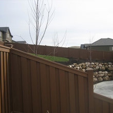 Artificial Wood Privacy Fencing