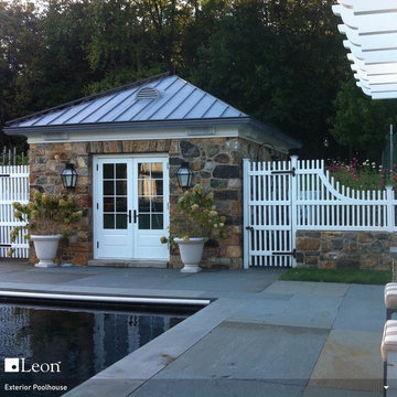 Boundary Series Outdoor Speakers for a New Jersey Poolhouse
