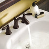 Moen Brantford 2-Handle High Arc Bathroom Faucet, Oil Rubbed Bronze