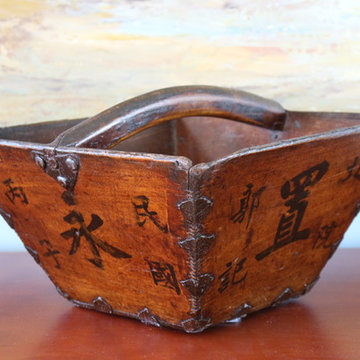 Design Ideas - Chinese Antique Boxes & Baskets- Shanghai Green Antique