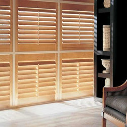 Hunter Douglas Heritance&reg; Hardwood Shutters - Window Blinds