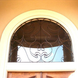 Wrought Iron Window Inserts - Products