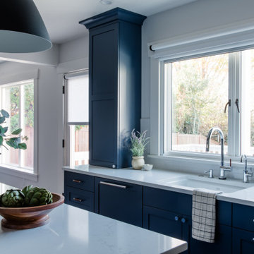 Coastal Blues Kitchen Renovation