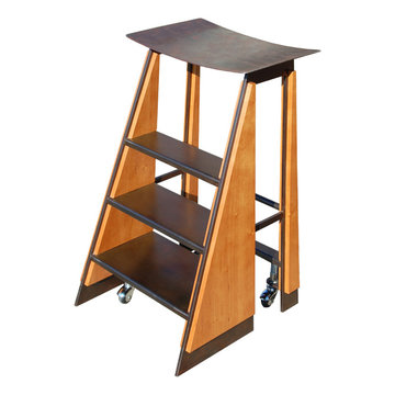 Rolling Bar Stool