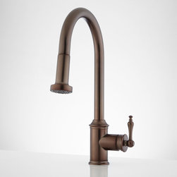 Westgate Single Hole Pull-Down Kitchen Faucet - Kitchen Faucets