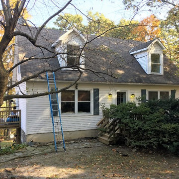 Roofing- Before CertainTeed Landmark Pewter Grey