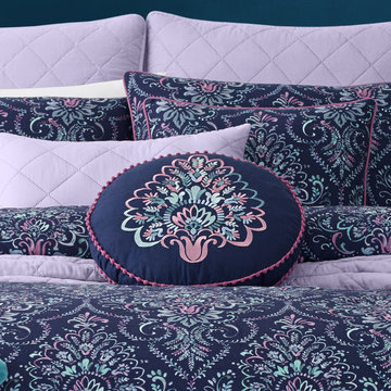 Five Queens Court Vibrant Cotton