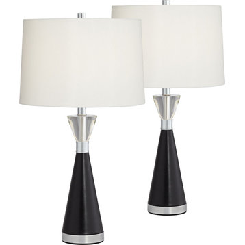Ella Table Lamp (Set of 2), Black