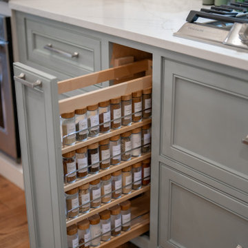 Button Wood ⎸ Kitchen + Dining Room + Wet-bar + Pantry + Mudroom + Laundry Room