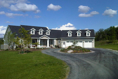 Elegant exterior home photo in Burlington
