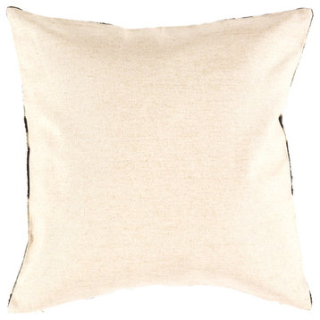 Decorative Throw Velvet Ikat Pillow 24''