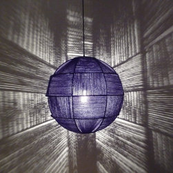woolball. handcrafted woven lampshades - Pendant Lighting