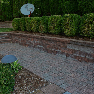 Steps and Retaining Wall