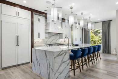 Trendy kitchen photo in Orange County