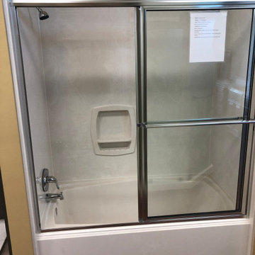 Cultured Marble and Shower Doors