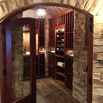Bucyrus Basement Wine Cellar Transformation