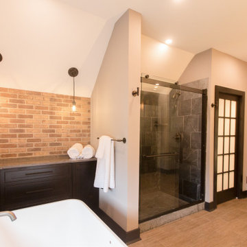 Industrial Master Bath in Blue Bell, PA