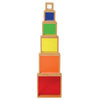 Stacking Rainbow Pyramid Educational Toy